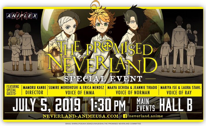 The Promised Neverland em Janeiro de 2019