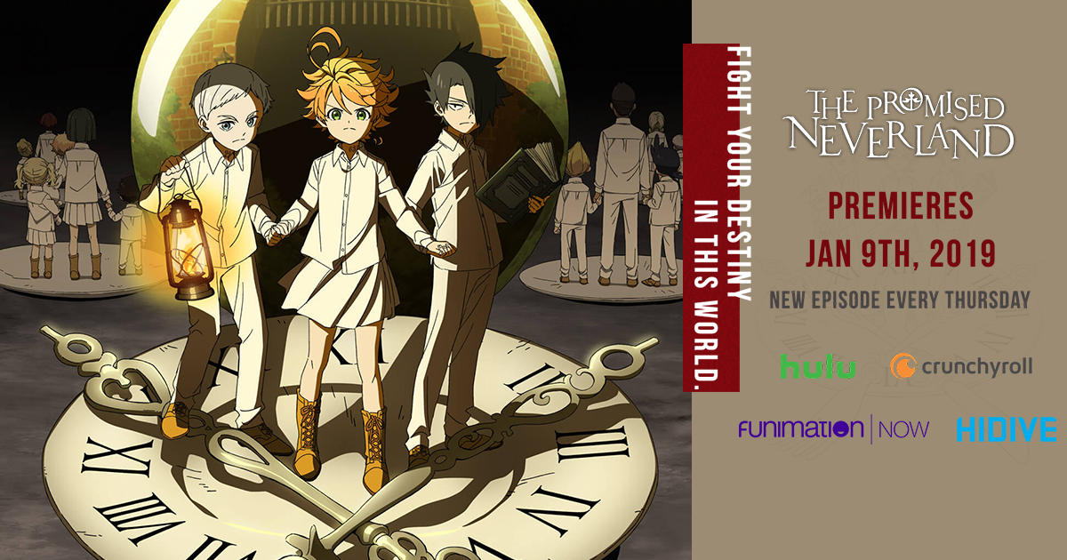 Crunchyroll on X: NEWS: THE PROMISED NEVERLAND Season 2 TV Anime Starts on  January 7 on Japanese TV (aniplexUSA) ✨ More:    / X