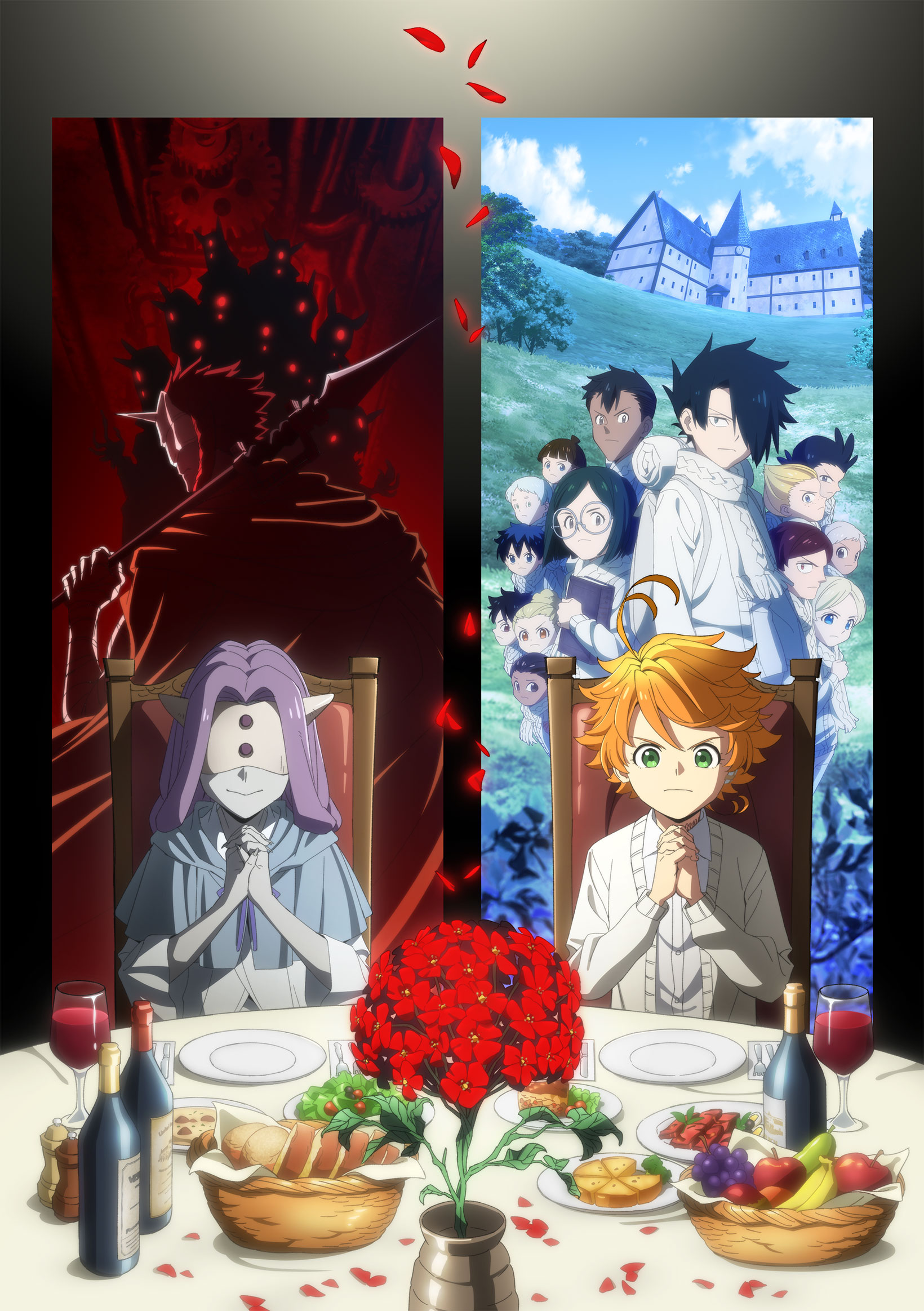 kv - Yakusoku no Neverland (T1/T2) [12/12 + 11/11+SP] (Ligero) (Finalizado) - Anime Ligero [Descargas]